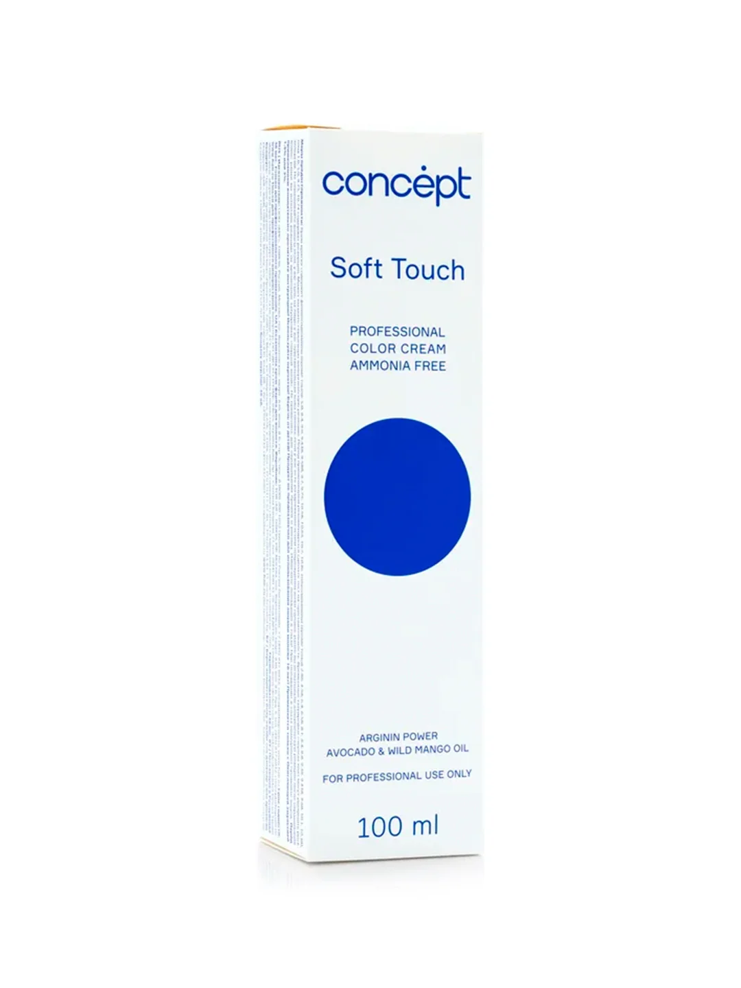 Безаммиачный крем-краситель Concept Soft Touch, 1.0 Черный, 100 мл