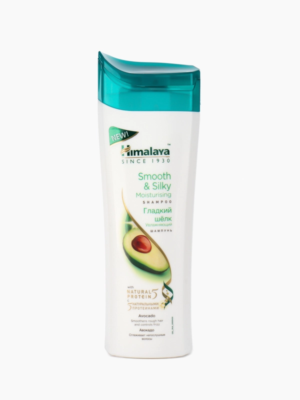HIMALAYA SINCE 1930 Шампунь увлажняющий Гладкий шёлк, 200 мл