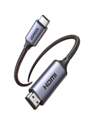 Кабель UGREEN CM565 (90451) USB-C to HDMI 8K@60H Adapter. Длина: 1,5 м. Цвет: серый космос