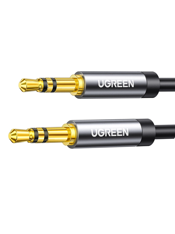 Кабель UGREEN AV119 (10733) 3.5mm Male to 3.5mm Male Cable. Длина: 1м. Цвет: черный