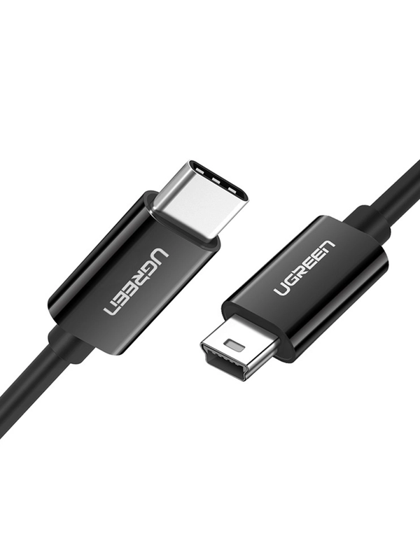 Кабель UGREEN US242 (50445) USB -C 2.0 Male To Mini USB 5Pin Male 28+24AWG Cable.