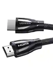 Черный кабель UGREEN HD140 (80403) HDMI 2.1 Male To Male Cable 8K Braided Cable. Длина 2 м.