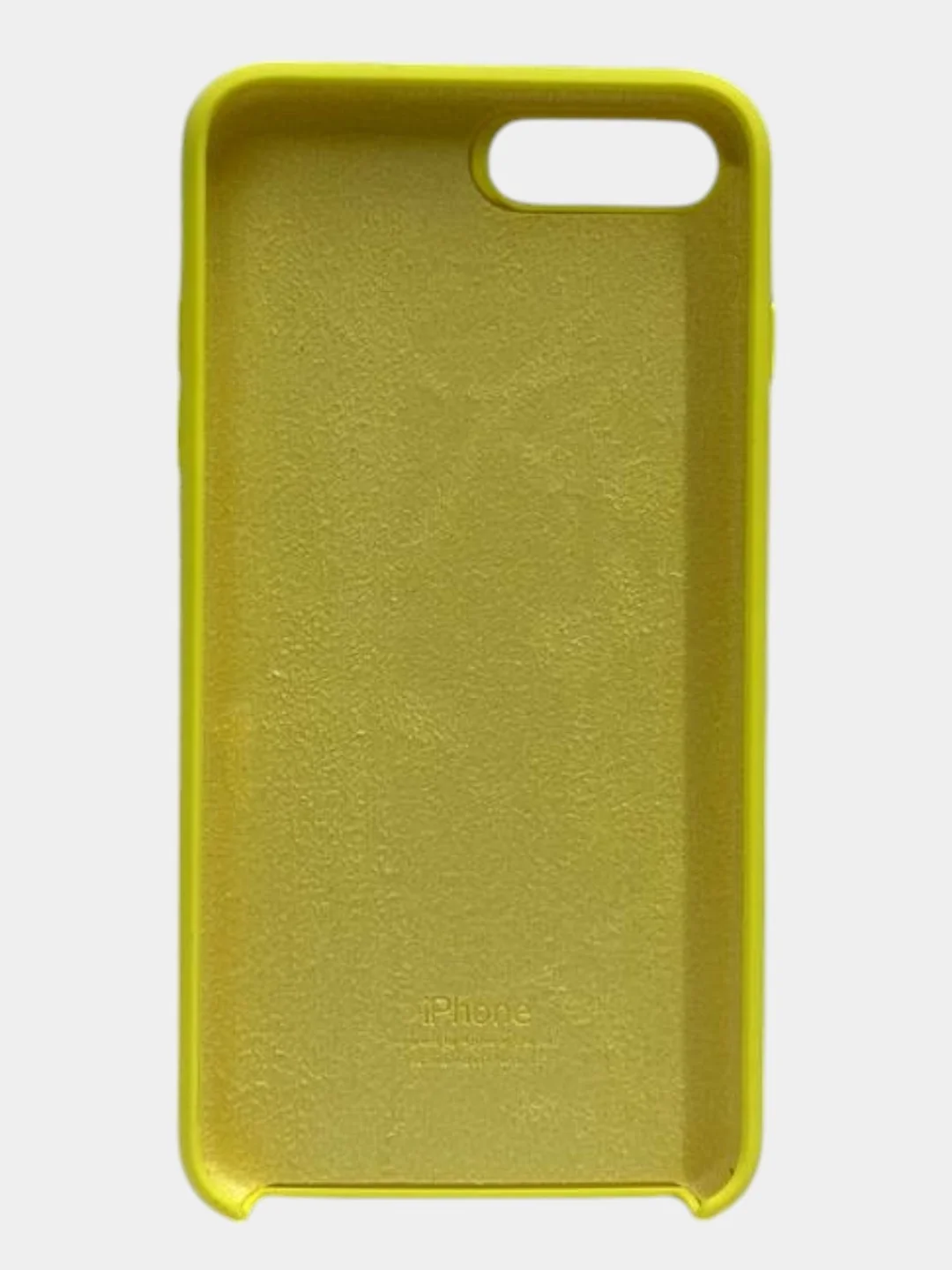 Светло-жёлтый чехол iPhone 7/8 Plus Silicone case