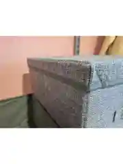 Серый коробка текстильная Титан-GS 30х30х30 см