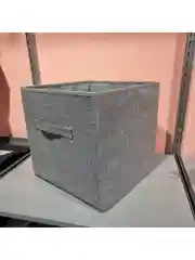 Серый коробка текстильная Титан-GS 30х30х30 см
