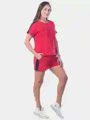 Костюм женский People why love, красный, КЛК1397П2