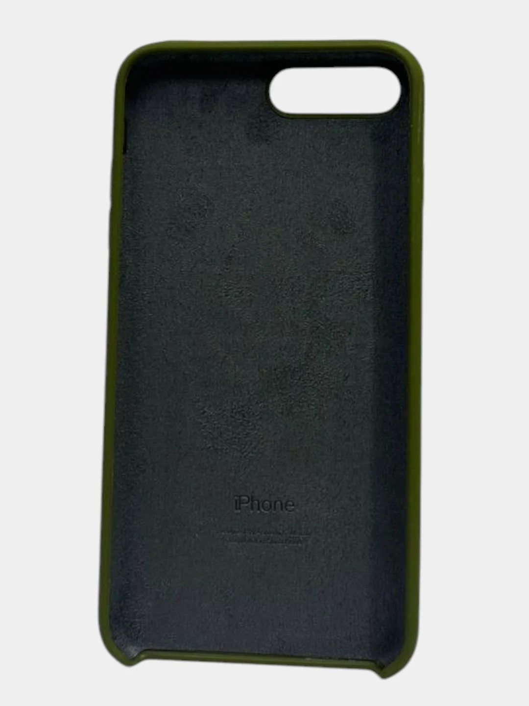 Оливковый чехол iPhone 7/8 Plus Silicone case