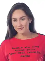 Костюм женский People why love, красный, КЛК1397П2