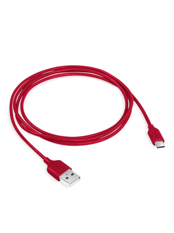 Кабель TTEC Micro USB Charge/Data Cable 120cm. Цвет: красный