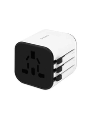 Переходник сетевой универсальный TTEC Universal Convertor. Цвет: бело-черный