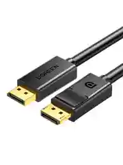 Черный кабель UGREEN DP102 (10244) DP Male to Male Cable. Длина: 1м. Цвет: черный