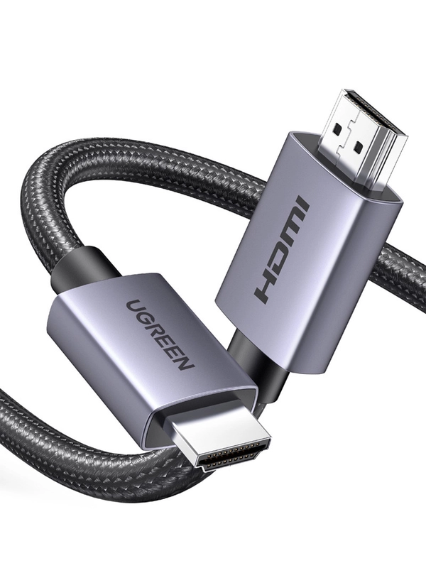 Кабель UGREEN HD153 (25297) HDMI 4K@60Hz Cable. Длина: 1м. Цвет: серый