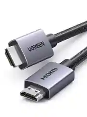Серый кабель UGREEN HD153 (25297) HDMI 4K@60Hz Cable. Длина: 1м. Цвет: серый
