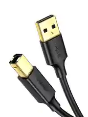 Черный кабель для принтера UGREEN US135 (10351) USB 20 A(m) to USB-B(m) Print Cable