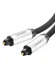 Серый кабель UGREEN AV108 (10539) Toslink Optical Male To Male Audio Cable.