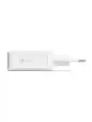 Белый сетевое зарядное устройство TTEC SpeedCharger QC 3.0 18W с кабелем Micro USB.