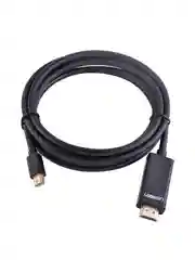 Черный кабель UGREEN MD101 (20848) Mini DP Male to HDMI Cable 4K. Длина: 1,5м. Цвет: черный