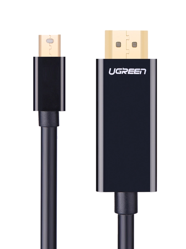 Кабель UGREEN MD101 (20848) Mini DP Male to HDMI Cable 4K. Длина: 1,5м. Цвет: черный