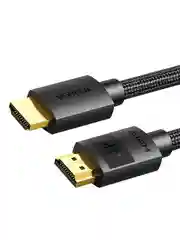 Черный кабель UGREEN HD119 (40101) 4K HDMI Cable Male to Male Braided. Длина 2м. Цвет: черный