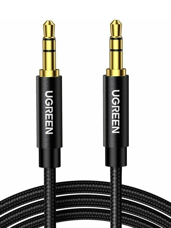 Кабель UGREEN AV112 (50363) 3.5mm Male to 3.5mm Male Cable Gold Plated. Длина: 2м.