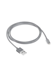 Кабель TTEC Lightning USB-A Charge&Data Cable. Длина: 100 см. Цвет: серый