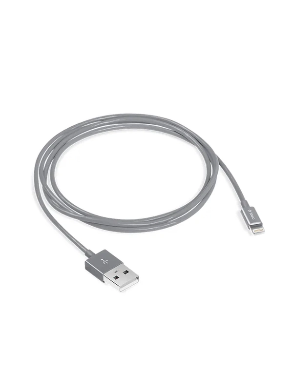 Кабель TTEC Lightning USB-A Charge&Data Cable. Длина: 100 см. Цвет: серый