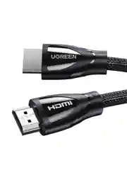 Черный кабель UGREEN HD140 (80401) HDMI 2.1 Male To Male Cable 8K Braided Cable. Длина 1 м.