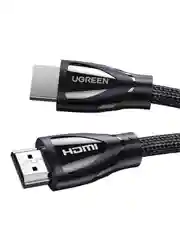 Черный кабель UGREEN HD140 (80404) HDMI 2.1 Male To Male Cable 8K Braided Cable. Длина 3 м.