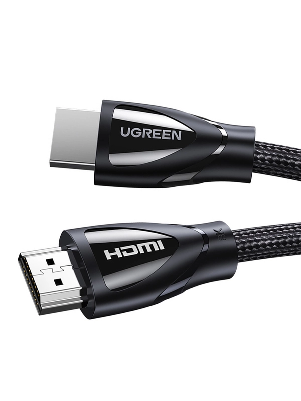 Кабель UGREEN HD140 (80404) HDMI 2.1 Male To Male Cable 8K Braided Cable. Длина 3 м.