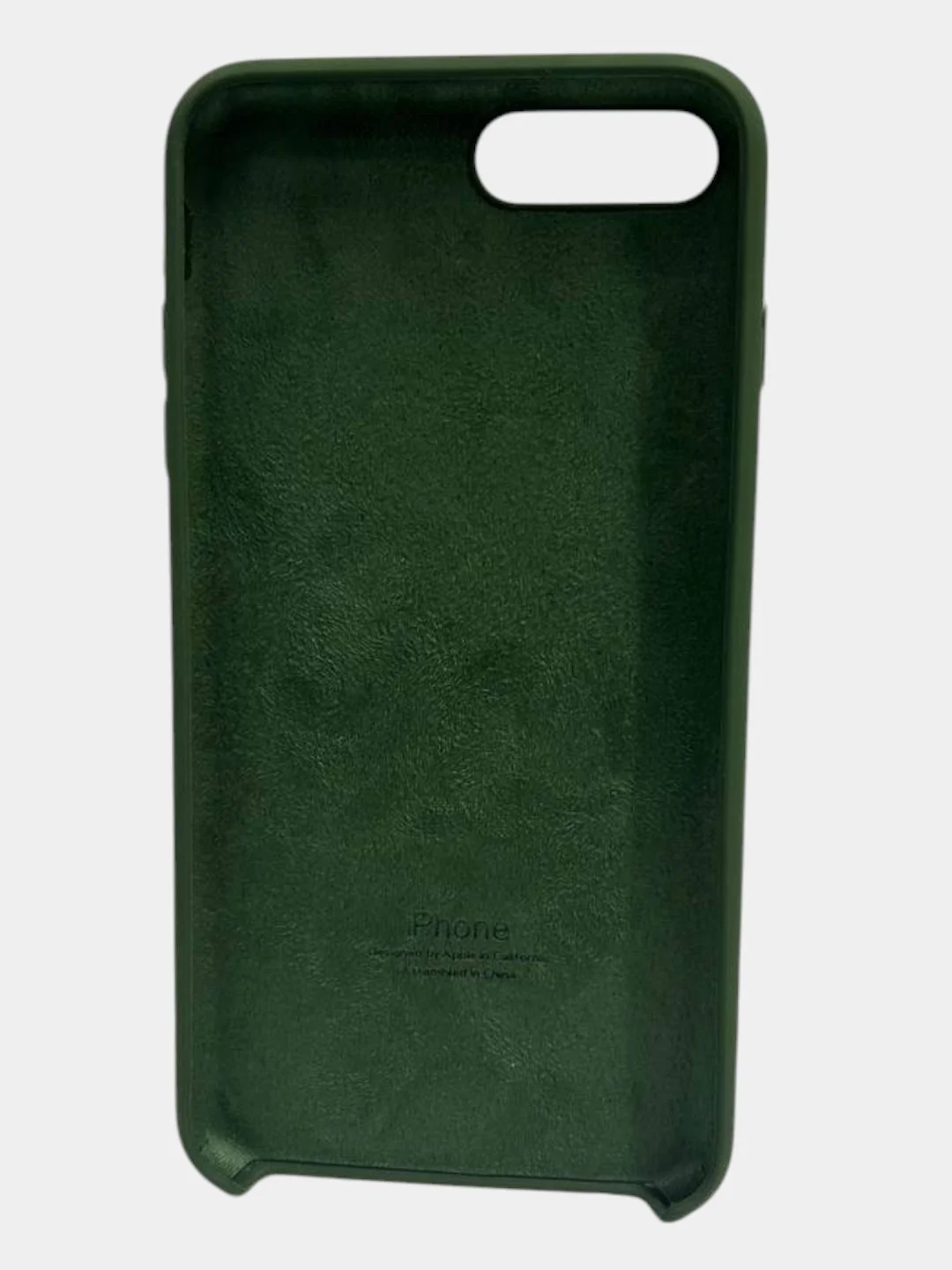 Тёмно-зелёный чехол iPhone 7/8 Plus Silicone case