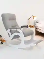 Кресло качалка взрослое с подножкой Glider, 2 цвета