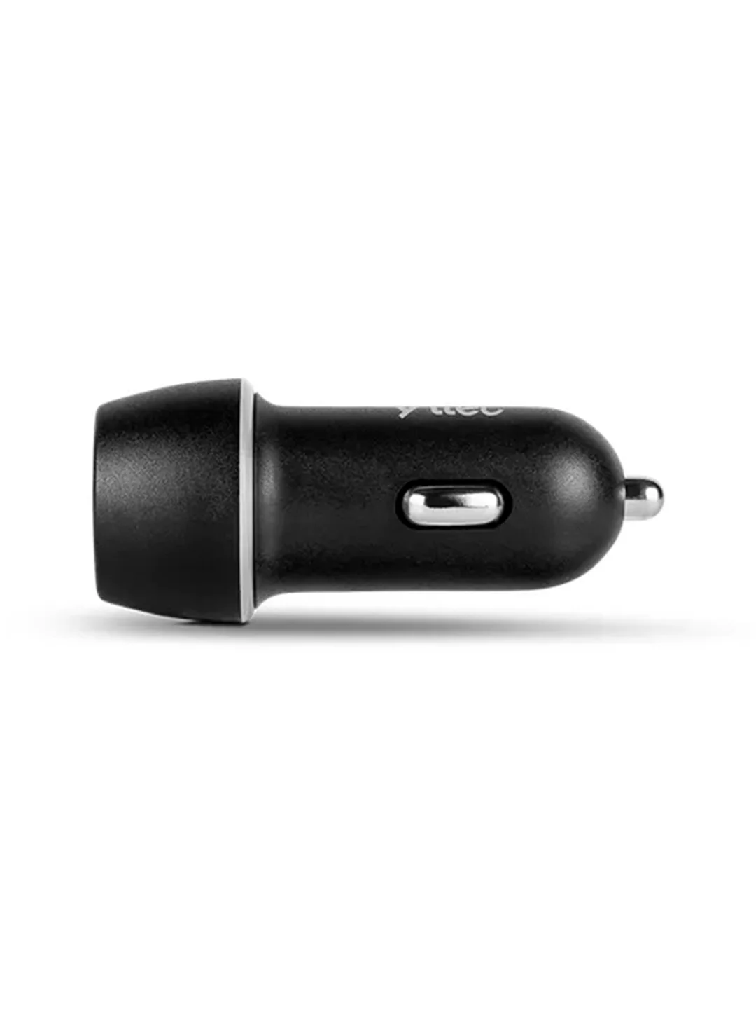 Черный автомобильное зарядное устройство TTEC SmartCharger 2.4A Car Charger с кабелем Lightning.
