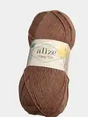 Шоколадный пряжа Alize Happy Kids 10% бамбук, 65% акрил, 25% шерсть, 100гр 310м 1 шт
