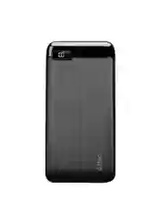 Черный внешний аккумулятор TTEC PowerSlim LCD 10000 mAh Powerbank with USB-C Input/Output.