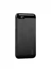 Черный внешний аккумулятор TTEC PowerSlim LCD 10000 mAh Powerbank with USB-C Input/Output.
