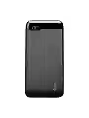 Черный внешний аккумулятор TTEC PowerSlim LCD PD 10000 mAh 20W Powerbank USB-C Input/Output.