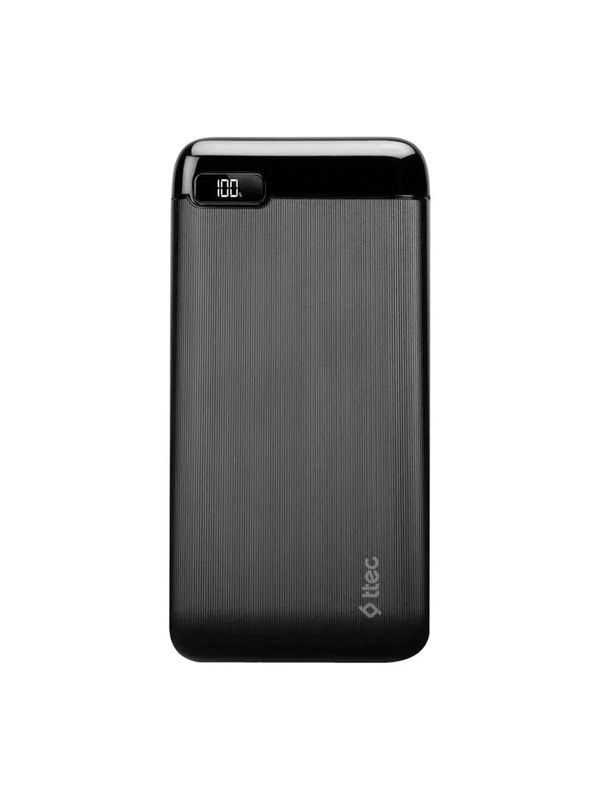 Внешний аккумулятор TTEC PowerSlim LCD PD 10000 mAh 20W Powerbank USB-C Input/Output.