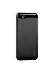 Черный внешний аккумулятор TTEC PowerSlim LCD PD 10000 mAh 20W Powerbank USB-C Input/Output.