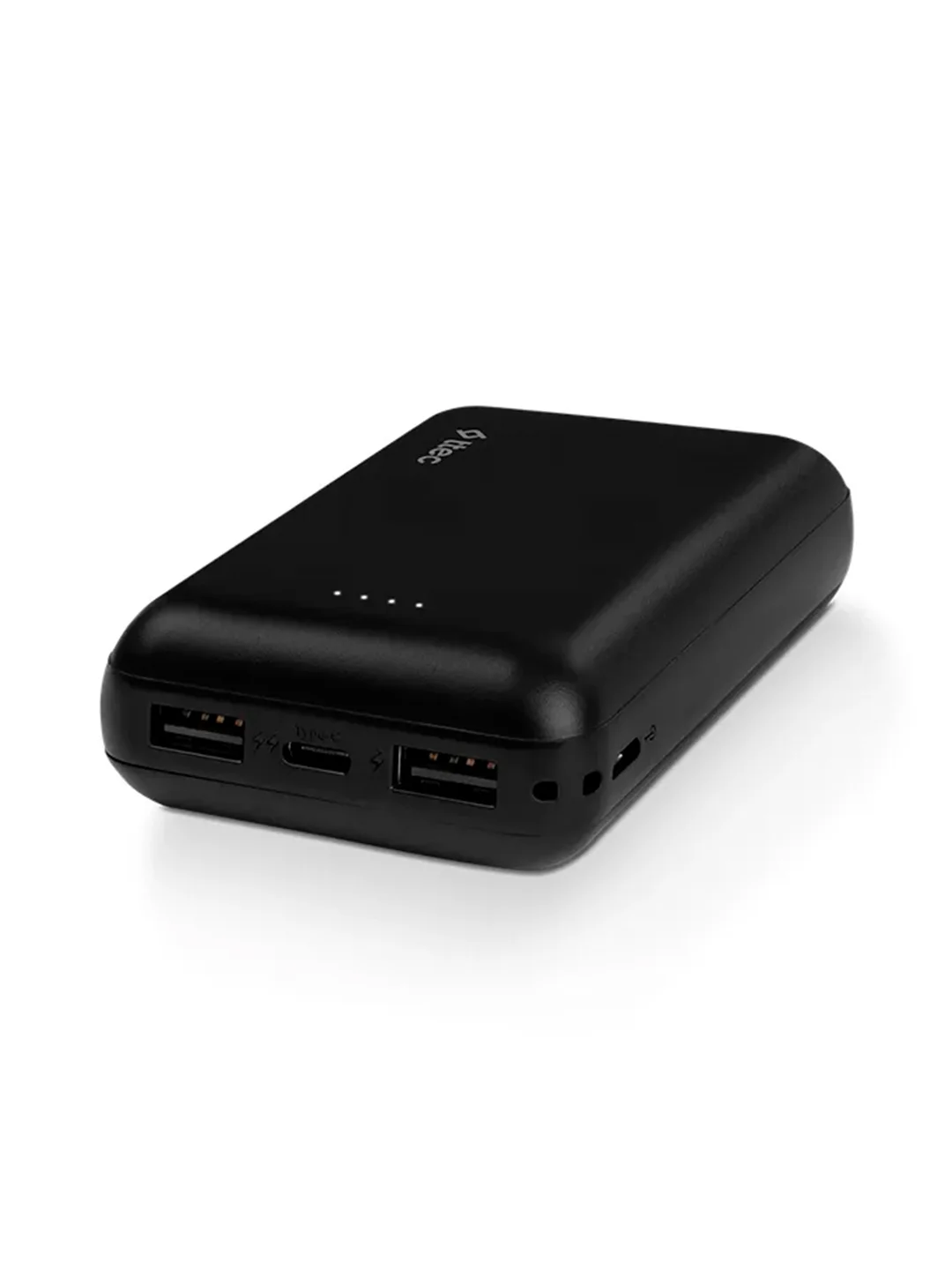 Черный внешний аккумулятор TTEC ReCharger Duo 10000 mAh Powerbank With USB-C Input/Output.