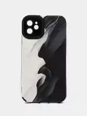 Тёмно-серый чехол для айфон (iPhone) 11 12 13 14 15 16 Pro Max, 7 8 Plus, X / XS / XR, силиконовый