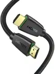 Черный кабель UGREEN HD118 (40409) HDMI Male To Male Cable With Braid. Длина 1,5 м. Цвет: черный