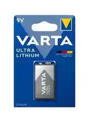 Серый батарейка Varta ULTRA Крона 6FR22 BL1 Lithium 9V (6122)