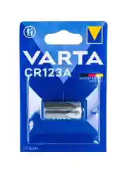 Серый батарейка Varta Professional CR123A BL1 Lithium 3V (6205)