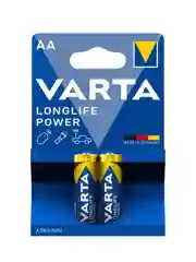 Синий батарейка Varta LONGLIFE POWER (HIGH ENERGY) LR6 AA BL2 Alkaline 1.5V (4906)