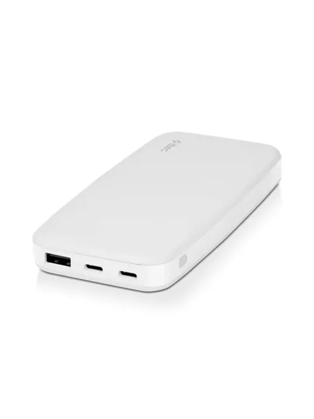 Белый внешний аккумулятор TTEC ChargeUp 10000mAh Powerbank. Цвет: белый