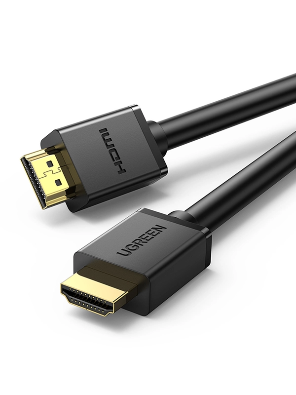 Кабель UGREEN HD104 (10113) HDMI Male To Male Cable + IC. Длина: 25м. Цвет: черный