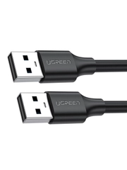 Кабель UGREEN US102 (10310) USB 2.0 A Male to A Male Cable. Длина: 1,5м. Цвет: черный