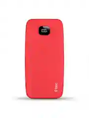Красный внешний аккумулятор TTEC ChargeUp LCD 10.000mAh. Цвет: красный