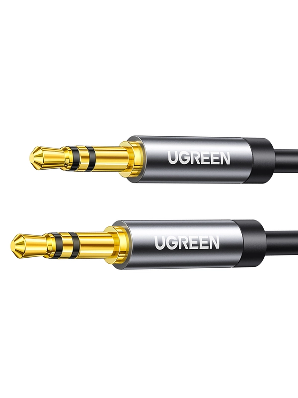 Кабель UGREEN AV119 (10735) 3.5mm Male to 3.5mm Male Cable. Длина: 2м. Цвет: черный