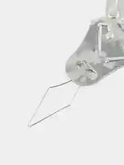 Серебряный нитковдеватель для иглы, нитевдеватель металлический